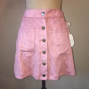 Alter’d State Suave Suede Skirt
